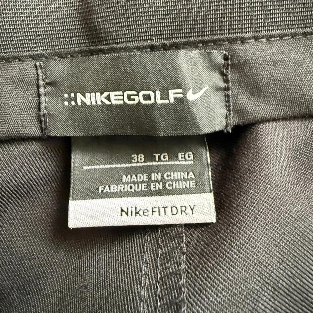 Nike Golf Fit Dry Mens Black Performance Shorts Size 38 NWT Father's Day Gift